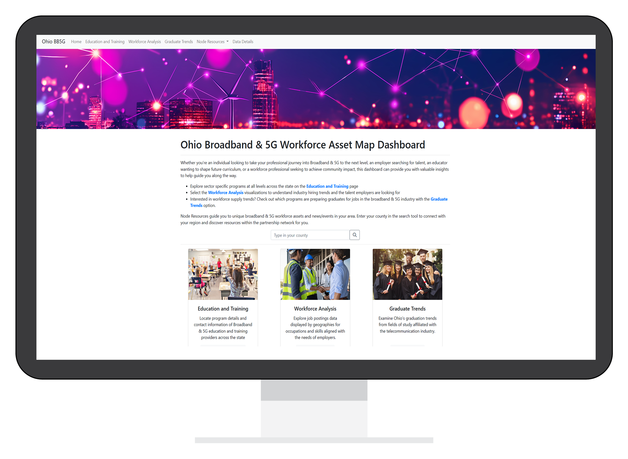 Ohio’s Broadband & 5G Sector Workforce Asset Map